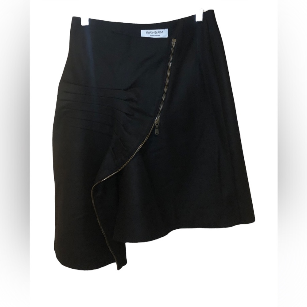 Yves Saint Laurent || NWT || Cashmere & Wool Blend RUNWAY The “IT” Skirt - Picture 13 of 15